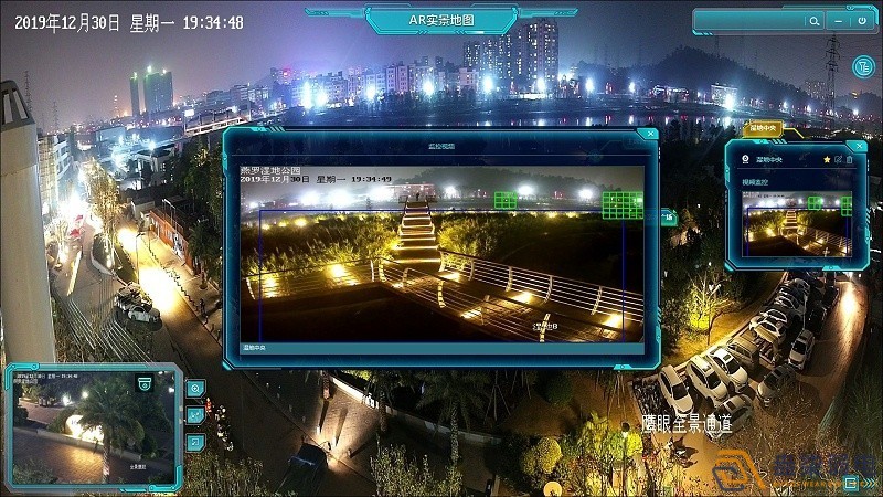 工厂AR全景鹰眼系统与监控联动怎么样？