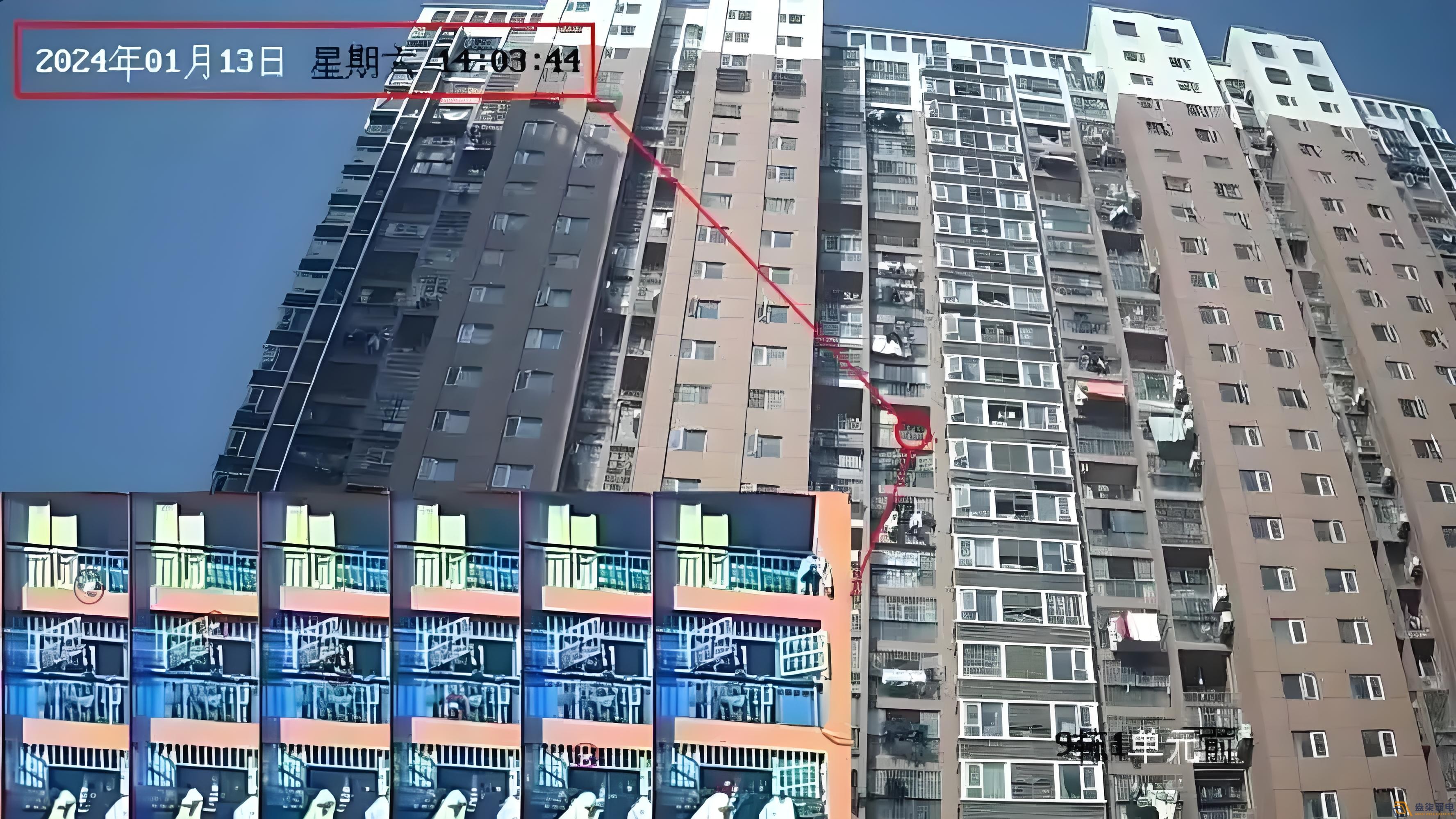 小区高空抛物监控如何避免被遮挡视野？