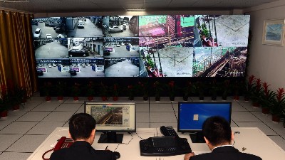 盎柒弱电今日分享，智慧公办安防监控系统